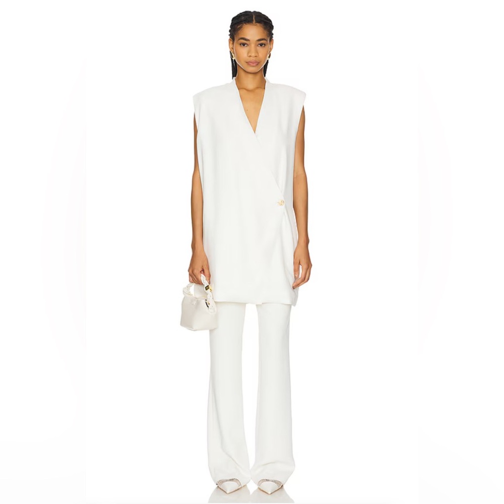 ANINE BING Venice Mini Dress in Ivory